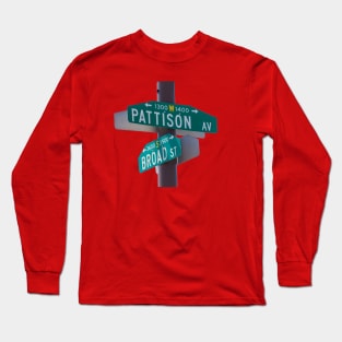 Broad and Pattison Sign Long Sleeve T-Shirt